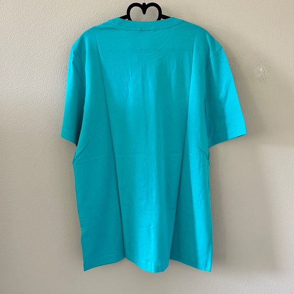 Adidas Semi-Mint Rush Trefoil Cotton Short Sleeve Tee / T-Shirt NWT Size L - Picture 2 of 9